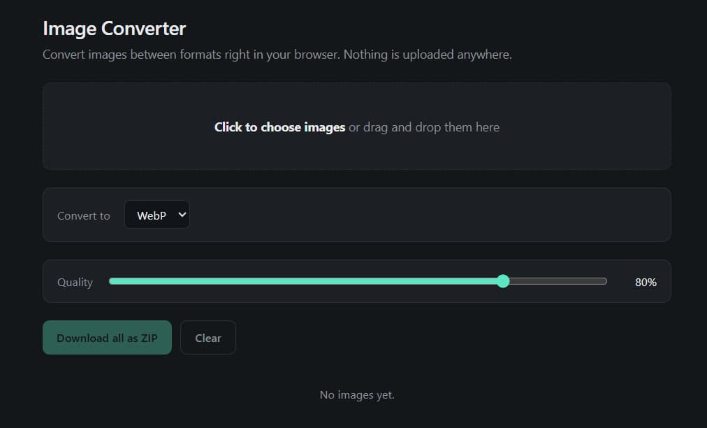 Image Converting App